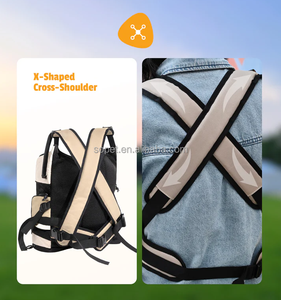 Nefes köpek ön seyahat taşıyıcısı uygun seyahat büyük kapasiteli sırt çantası evcil hayvan sırt çantası ön bakan Pet seyahat taşıyıcısı - Product Image 4