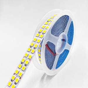 ไฟ LED SMD 5054 แบบแถบคู่ แถบไฟยืดหยุ่น แสงนุ่มนวล ไฟเส้นตรง 12V สว่างพิเศษ แบบเทป แถบไฟ แสงวอร์มไวท์และแสงขาวบริสุทธิ์ - Product Image 4