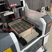 Fresadora CNC 3D de Alta Calidad con Servo para Metal, Tamaño de Trabajo 400x400mm, Modelo AR4040, para Moldes de Aluminio
