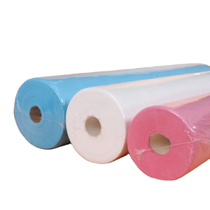 Fabricant de rouleau de couverture de canapé non tissé PP blanc doux <span class=keywords><strong>jetable</strong></span> rouleau de drap de lit pour <span class=keywords><strong>table</strong></span> de <span class=keywords><strong>massage</strong></span> - Product Image 4