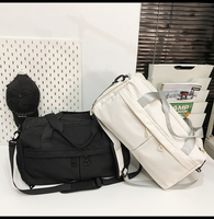 Sac de yoga pour femme à livraison rapide, sac de sport personnalisé avec logo, sac de voyage unisexe vintage confortable avec impression et poignée, prix d'usine