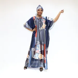 Vestidos africanos diseños de vestido largo damas gordas Abidjan Moda abaya