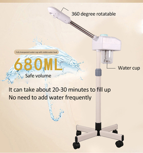 Vaporizador Facial de <span class=keywords><strong>Aromaterapia</strong></span> Médica con <span class=keywords><strong>Vapor</strong></span> Caliente para Salón, Sauna, Vaporizador, Vaporizador Facial con Soporte - Product Image 2