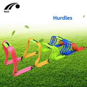 Ensemble de 5/5 pièces Naili, obstacles d'entraînement de football en PVC - Conception incurvée, plusieurs tailles, entraînement d'agilité et de saut pour le football - Product Image 2