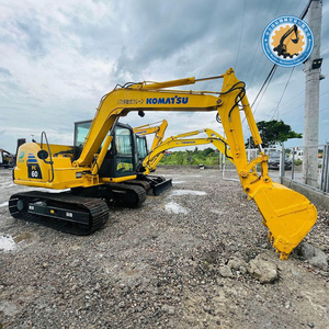 Excavadora Compacta Komatsu PC60-8 Usada, Ideal para Construcción Urbana y Excavación de Huertos - Product Image 2