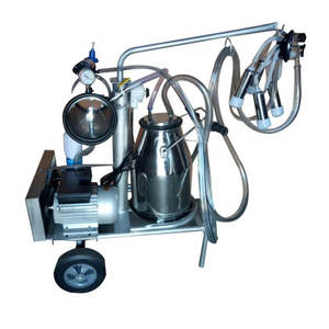 小型動物ミルカー電気シングル牛ポータブル搾乳機 - Product Image 2