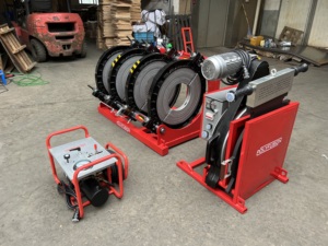 เครื่องเชื่อมท่อ HDPE ไฮดรอลิก ขนาด 250-500 มม. แบบเชื่อมชน รุ่น Hot Sale พร้อมอุปกรณ์เชื่อมต่อและเครื่องเทอร์โมฟิวชั่น - Product Image 2