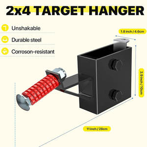 Steel <b>Shooting</b> <b>Target</b> Hook DIY Hanging Bracket <b>for</b> Reactive <b>Shooting</b> Practice Durable Easy Install Steel <b>Shooting</b> <b>Target</b> - Product Image 5