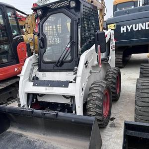 Chargeuse sur pneus compacte Bobcat S16 d'occasion en bon état, chargeuse frontale multifonction Bobcat S16 d'occasion en stock - Product Image 2