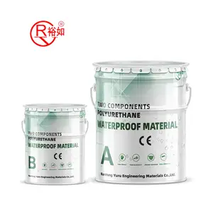 Yu Ru Brand Two Component Polyurethane Coating Water Proofing For Concrete Roof