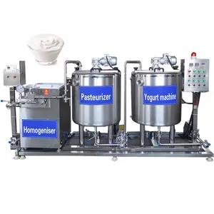 Professional yogurt maker machine commercial small vegan soya yogurt production line