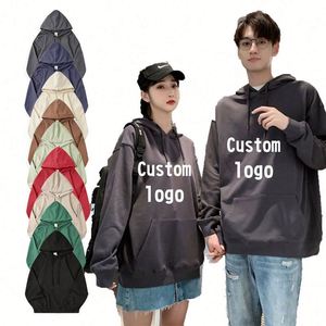 Blank Custom Long Sleeve Winter Cotton French Terry Pullover Sweatshirt <b>Thin</b> Couple Crew Neck <b>Hoodies</b> & Sweatshirts - Product Image 4