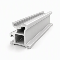 Profilé d'extrusion en aluminium sur mesure Usinage CNC de précision Pièces structurelles Tolerances de haute précision OEM Aérospatiale Médical