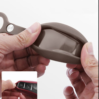 Housse de protection en silicone pour clé de voiture, coque de télécommande intelligente avec porte-clés, vente en gros pour Qin Plus DM-i EV 2024 Qin Pro DM