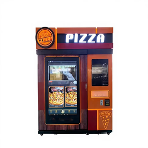 Automatischer Unbemannter Intelligenter Münz- & QR-Code/Token-Betriebener <span class=keywords><strong>Pizza</strong></span>-Verkaufsautomat mit Touchscreen-Display für Einkaufszentren und Fußgängerzonen - Product Image 6