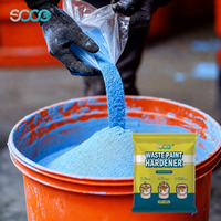 Déchets de peinture à base d'eau durcisseur de peinture durcisseur de peinture polymère