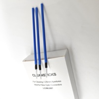Conector de fibra óptica SC/FC/ST/D4/ E2000 de 2,5mm y 1,25mm, palos de limpieza, Mini hisopos de limpieza de fibra óptica