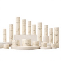 Bouteilles et pots cosmétiques en verre à motif marbré 10g 15g 20g 30g 50g 100g 30ml 40ml 50ml 60ml 80ml 100ml 120ml 150ml 200ml 230ml