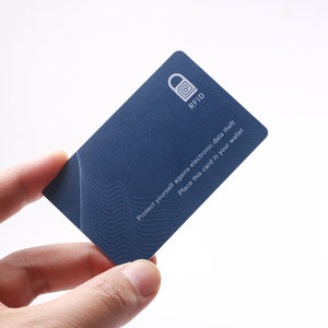 ECATOO Carte <span class=keywords><strong>de</strong></span> blocage RFID bancaire en PVC imperméable à impression personnalisée, très vendue - Product Image 5