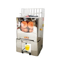 Presse-agrumes automatique en acier inoxydable à haute efficacité, machine à extraire le jus d'orange, extracteur de jus d'orange et de citron électrique frais