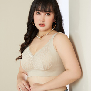 Soutien-gorge sans couture grande taille, sans armatures, confortable, couvrant entièrement, dissimulant la graisse du dos, indispensable au quotidien - Product Image 1