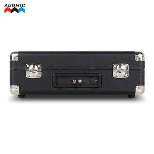 Tourne-disque rétro Audmic TE-001, lecteur de disques vinyles, tourne-disque de 10 W, tourne-disque de type valise pour home cinéma, haut-parleurs à succès, phonographe, cadeaux - Product Image 6