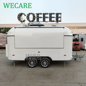 वेसेयर कस्टम पूरी तरह से सुसज्जित कॉफी ट्रेलर मोबाइल बार विंटेज फूड ट्रक जर्मनी स्ट्रीट पिज्जा ओवन फूड वैन ट्रेलर - Product Image 3