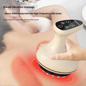 Tragbare Gua Sha Körper-Meridian-Bürste mit Rotlichttherapie für Straffung und Hautfestigung, Beseitigung von Cellulite, Körpermassagegerät - Product Image 1