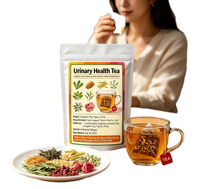 Tisane Indienne Personnalisée aux Herbes Fraîches pour les Voies Urinaires – Complément pour la Santé Féminine et le Flux Urinaire – Lot de 30 Sachets de 3g/sachet – TOP