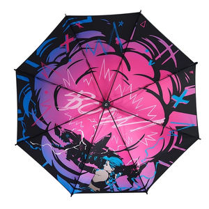 Nuevo Paraguas Automático Personalizado con el Logo de <span class=keywords><strong>Jinx</strong></span> de Anime, Novedades Populares, Parasol, Sombrillas, Parapluie - Product Image 1
