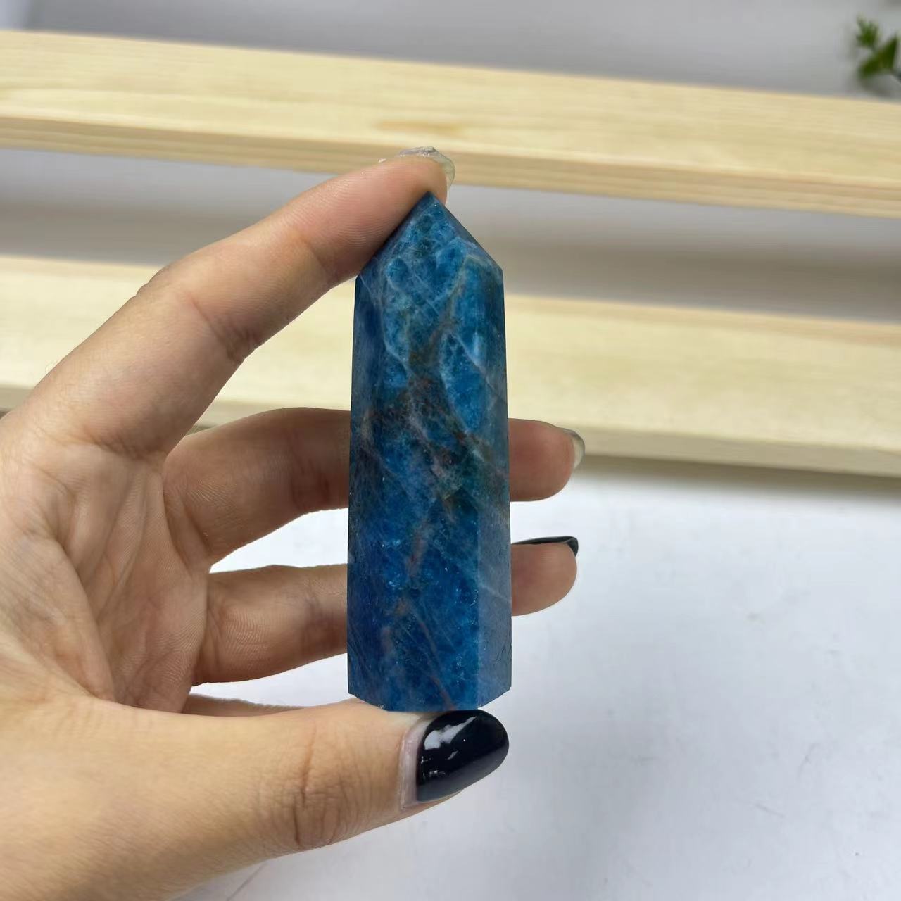 Blue apatite