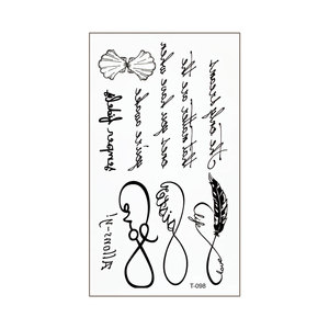 Pegatinas de <span class=keywords><strong>tatuaje</strong></span> de transferencia de agua realistas de tamaño pequeño al por mayor pegatina de <span class=keywords><strong>tatuaje</strong></span> de dedo temporal de Diseño Popular - Product Image 6