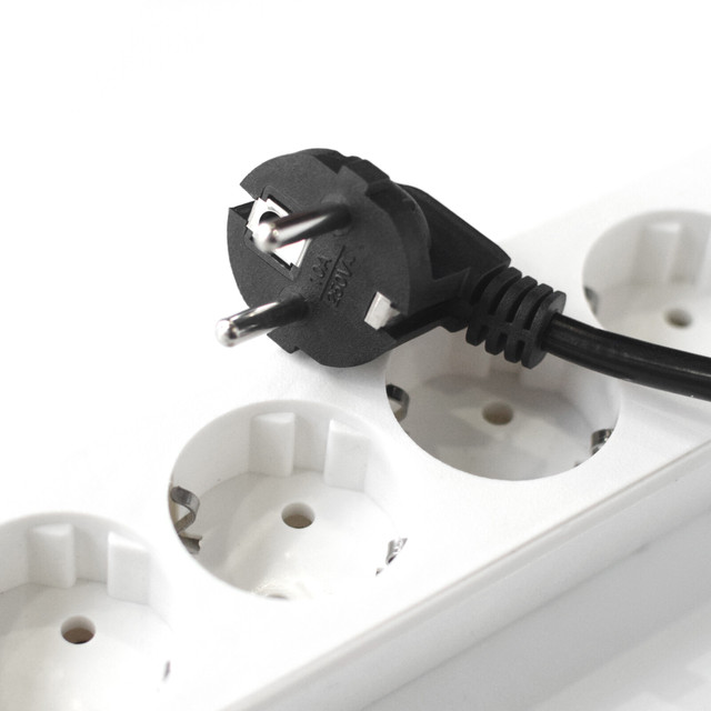 Safe Fireproof Power Strip Anti Surge Protection Wall Plug Socket Strip