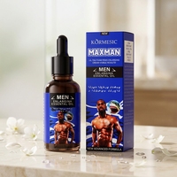 Huile de massage naturelle pour homme 30 ml, non grasse, rafraîchissante, pour l'agrandissement du pénis, longue durée, puissance masculine, soin quotidien doux, vente en gros