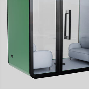 ออฟฟิศพ็อดขนาดเล็กสำหรับบ้านที่ทำงานในบ้านราคาถูกกันเสียงเงียบใช้งานส่วนตัวบูธโทรศัพท์ในร่มแบบพกพาอะคูสติก - Product Image 4