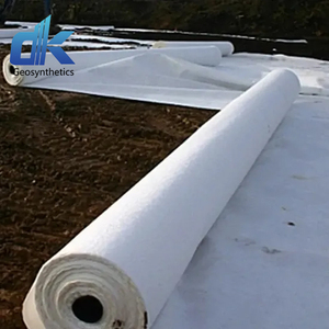 ผ้าใยสังเคราะห์โพลีเอสเตอร์แบบไม่ทอ น้ำหนัก 130 กรัม 135 กรัม 150 กรัม สำหรับการกรอง การรักษาเสถียรภาพดิน และการระบายน้ำ - Product Image 4