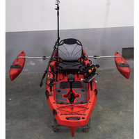 Stabilisateur de Kayak stabilisateur stabilisateur réglable et pivotant largeur 38cm à 53cm canoë Kayak stabilisateur flotteur pêche Kayak stabilisateur Kit