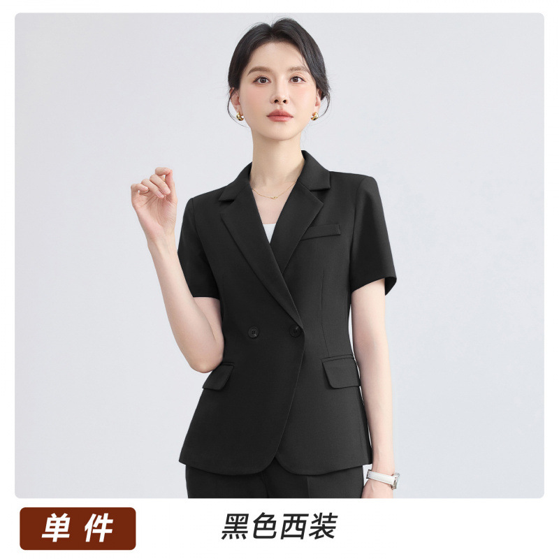 black suit