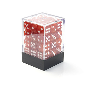 Juego de Dados Mini de 6 Caras con Patrón de Mármol Perlado OEM, Paquete de 36 Unidades de 12 mm, con Caja de Plástico y Papel Personalizada - Product Image 2