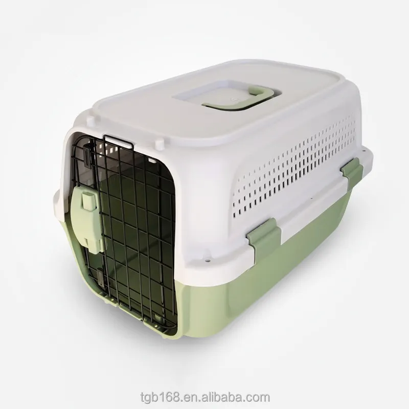 Hot Selling Pet Travel Cage Outdoor Plastic Dog Aircraft Consignment Box Portable Pet Airplane Case