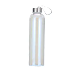 Wholesale cover gifts bts-cirkul bike stainless steel milk clear hot plating bling water bottle with cover straw