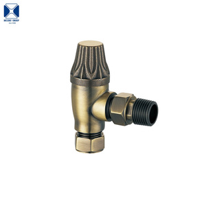 Ensemble <span class=keywords><strong>de</strong></span> robinets <span class=keywords><strong>de</strong></span> <span class=keywords><strong>radiateur</strong></span> en <span class=keywords><strong>fonte</strong></span> <span class=keywords><strong>de</strong></span> laiton à réglage manuel à l'ancienne - Product Image 2