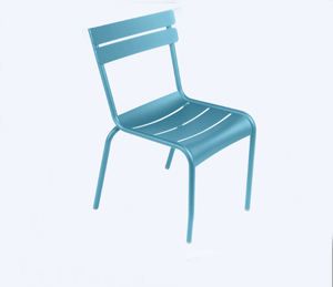 Chaise en <span class=keywords><strong>aluminium</strong></span> colorée extérieure Offre Spéciale meubles de jardin dinant la chaise en métal - Product Image 5