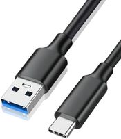 Kabel USB 3.2 Tipe-C Universal 10Gbps Transfer Data Kecepatan Tinggi 60W 3A Pengisian Cepat Braid PVC untuk Laptop Monitor Mobil
