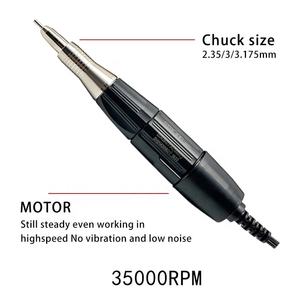 דנטלי חזק 90 מיקרומוטור 102 מעבדה ליטוש ידית מסמר נייד מכונת מקדחה - Product Image 4