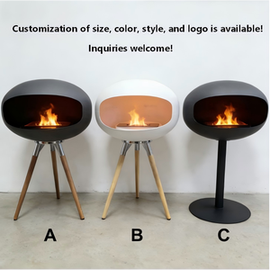 <span class=keywords><strong>Chimenea</strong></span> de Bioetanol Independiente sin Humo, Quemador de <span class=keywords><strong>Alcohol</strong></span> Decorativo, <span class=keywords><strong>Chimenea</strong></span> de <span class=keywords><strong>Etanol</strong></span> Portátil para Uso en Interiores - Product Image 2