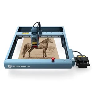 SCULPFUN SF-A9 40W Printer Logo Mini Automatic Graveur Cutter Laser Engraver Machine for DIY Projects