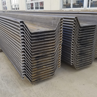 Haute Qualité formé à froid en forme de u palplanches En Acier Feuille Pile pour vente
