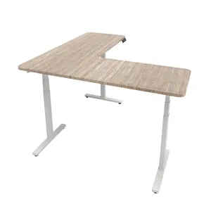 Healthy Customized Size Ergonomic Autonomic Height Adjustable Office Work Lifting Desk Sit Stand Office Table