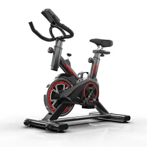 Bicicleta de ginástica para uso doméstico, equipamento de ginástica com logotipo personalizado, bicicleta fitness para uso interno, bicicleta giratória para uso